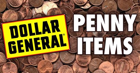 general dollar penny list